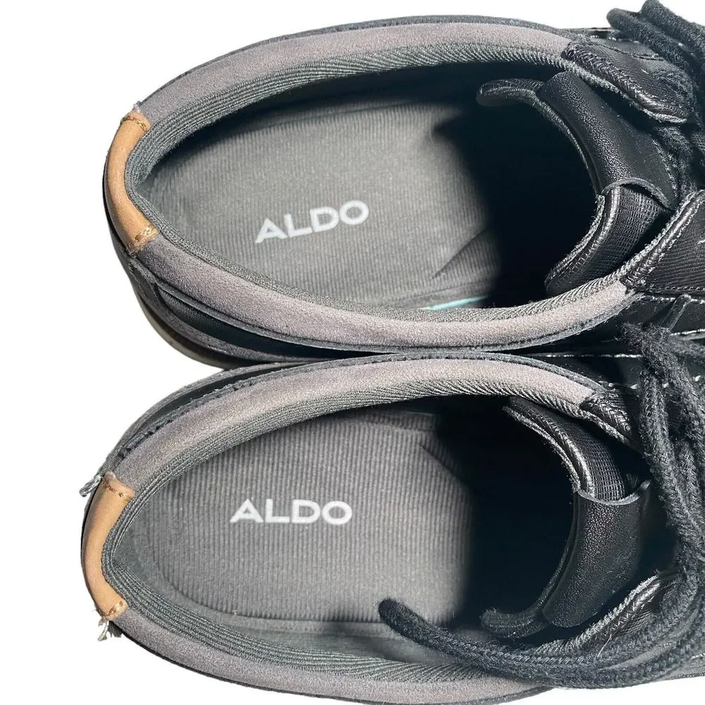ALDO Men's Black Rakers Oxford Shoes Sz‎ 9